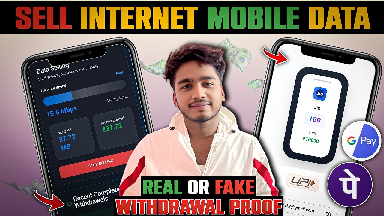 Sell Mobile data real or fake || Sell Internet real or fake