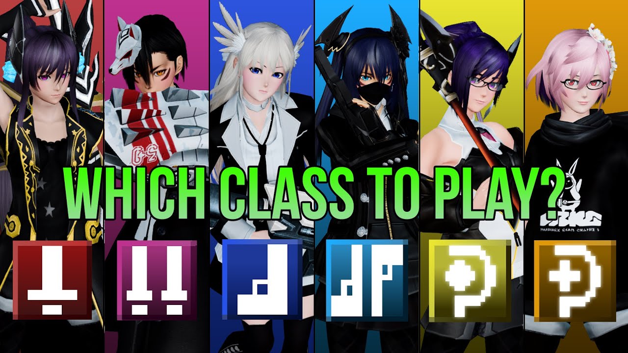 WHICH CLASS TO PLAY? Phantasy Star Online 2: New Genesis Global Beta Class Guide/Overview