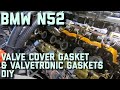 BMW E87 130i N52 Valve Cover Gasket DIY Replacement