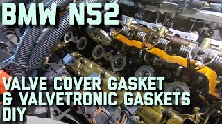 BMW E87 130i N52 Valve Cover Gasket DIY Replacement