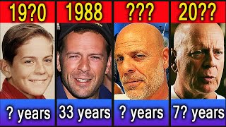 BRUCE WILLIS  FROM 3 YEARS OLD TO NOW. DIE HARD TRANSFORMATION
