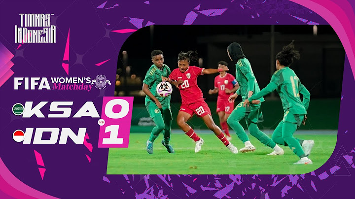 Highlights Arab Saudi 0-1 Indonesia | FIFA WOMEN'S MATCHDAY