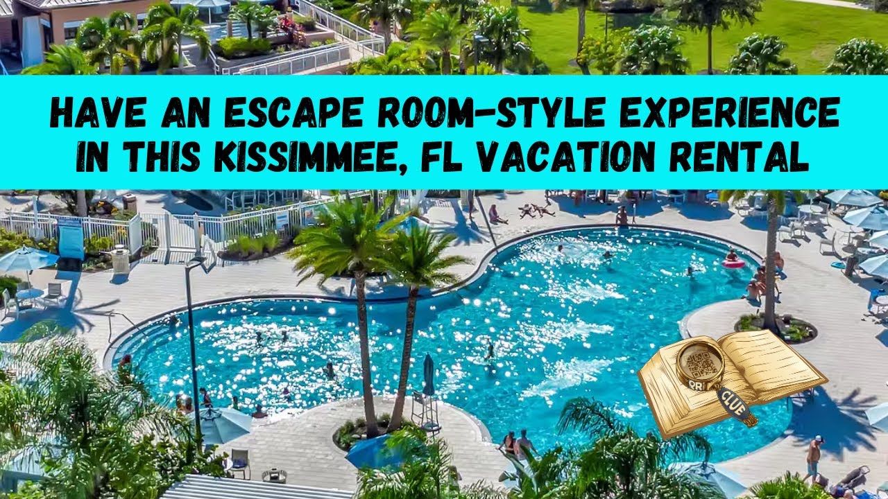 QR Clue Escape Room Experience Located in Kissimmee, FL Airbnb Vacation Rental