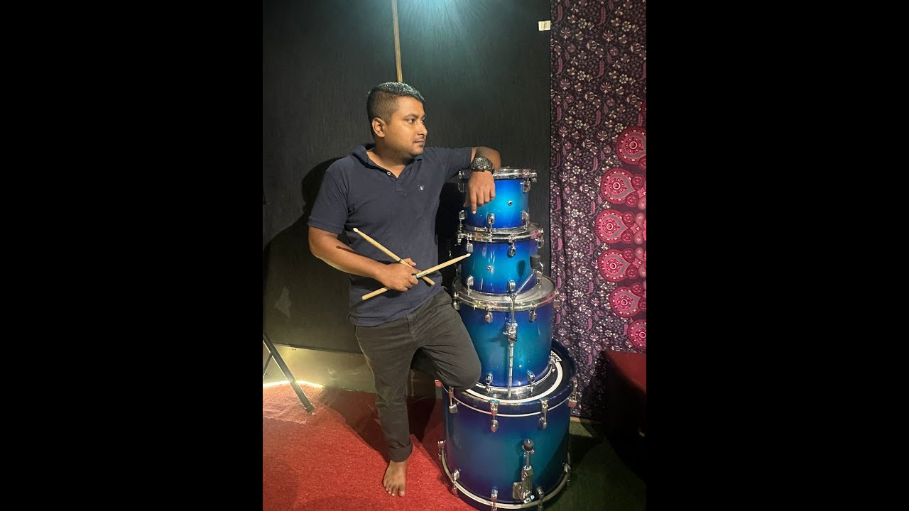 Nirobe // নিরবে // Ayub Bacchu // আয়ুব বাচ্চু // Covered by Drummer Chanchal