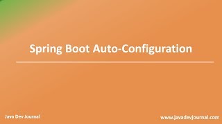 Spring Boot Auto Configuration
