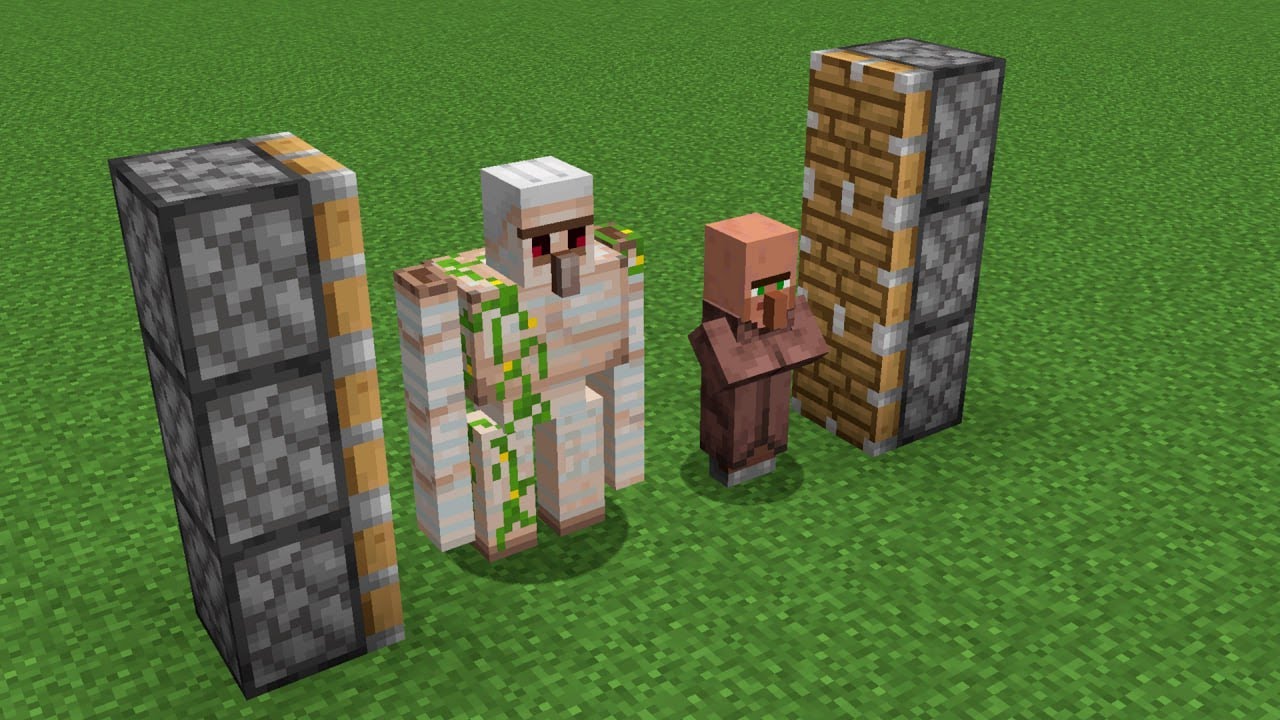 Iron golem + villager = ??? YouTube