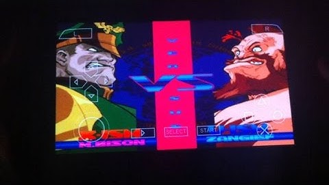 [PPSSPP Emulator] Street Fighter Alpha 3 Max, PSP on Android -  Arcade Mode Gameplay!