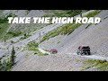 Alpine shelf roads and pristine lake camping  canadian 4wd adventure