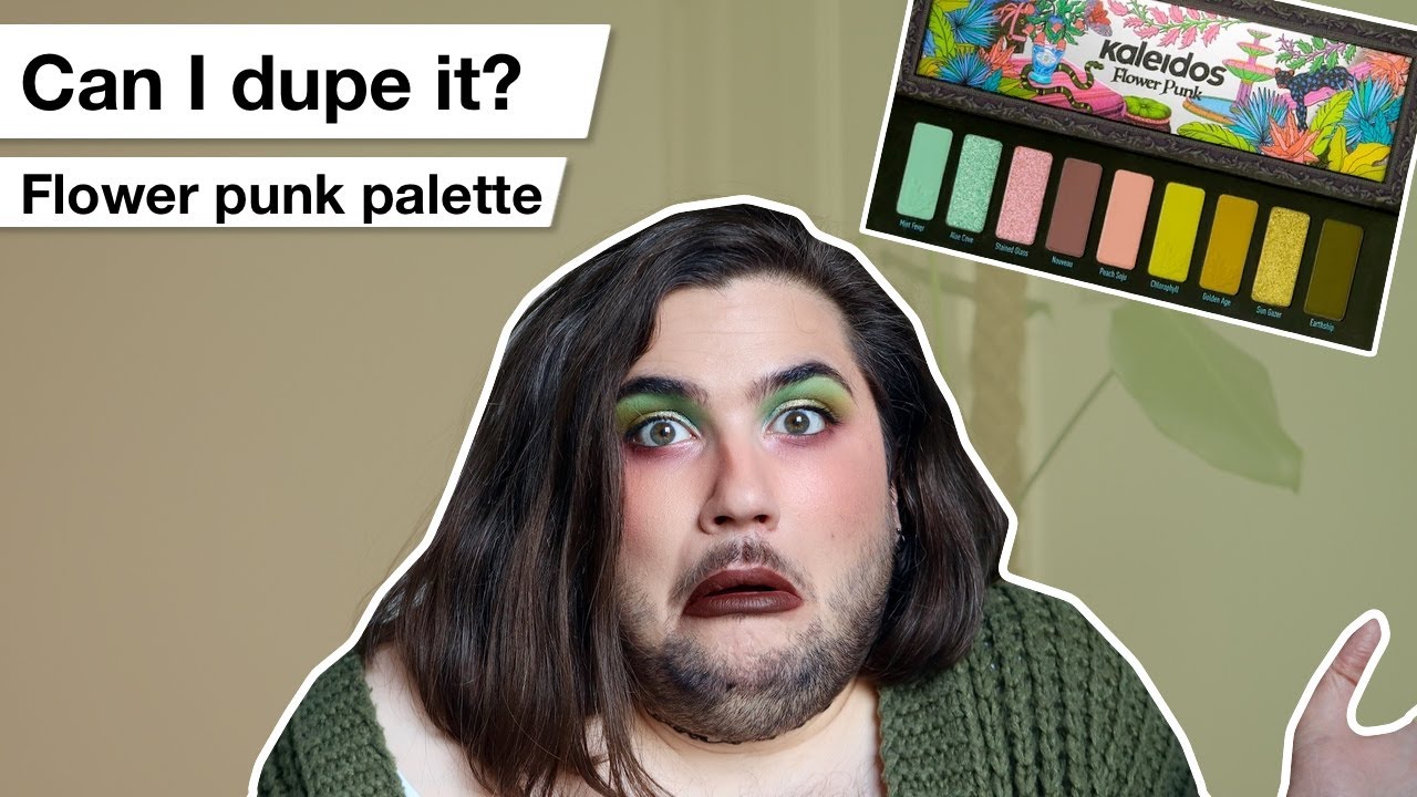 🇬🇧 Can I dupe it?? | Kaleidos Flower punk palette + Look with my dupe