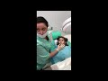 Супер зубной врач лечит хронический пульпит у трёхлетней девочки