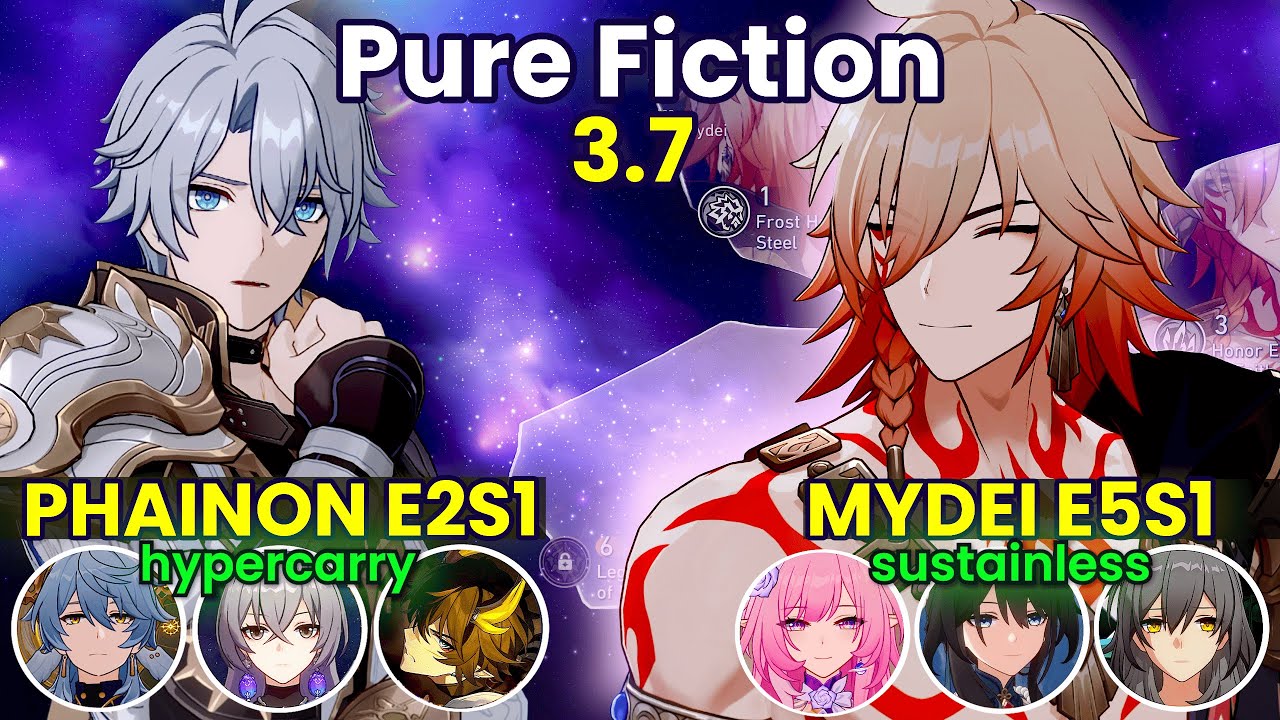 Pure Fiction 3.7 | FLOOR 4 | Destruction Guys: E5S1 Mydei & E2S1 Phainon | Honkai: Star Rail