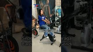 Sepeda Statis X Bike Magnetic Bike kayuhan halus dan ada sandarannya