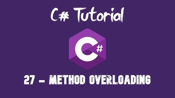 C# Tutorial For Beginners - 27 - Method overloading