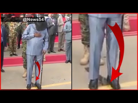 African President Salva Kiir Urinates On Himself During Government Function In South Sudan| News54