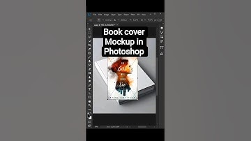 📚 Easy Book Cover Mockup in Photoshop 2025! Step-by-Step Tutorial ✨ #photoshop