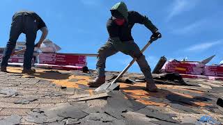 👷 Roofing Experts Working Hard in Arizona | New Roof Installation
