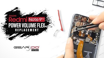 Xiaomi Redmi Note 9 Pro Power Volume Flex Replacement