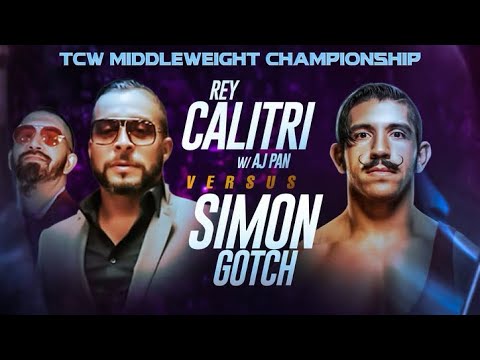 The Shining Star Rey Calitri vs Simon Gotch (TCW Middleweight Championship Match) 5-20-23