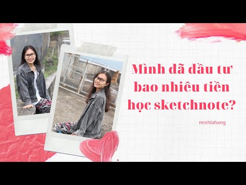 Mình đầu tư bao nhiêu tiền học sketchnote?