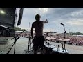 Angeles and demons live at riot fest tosh drum cam