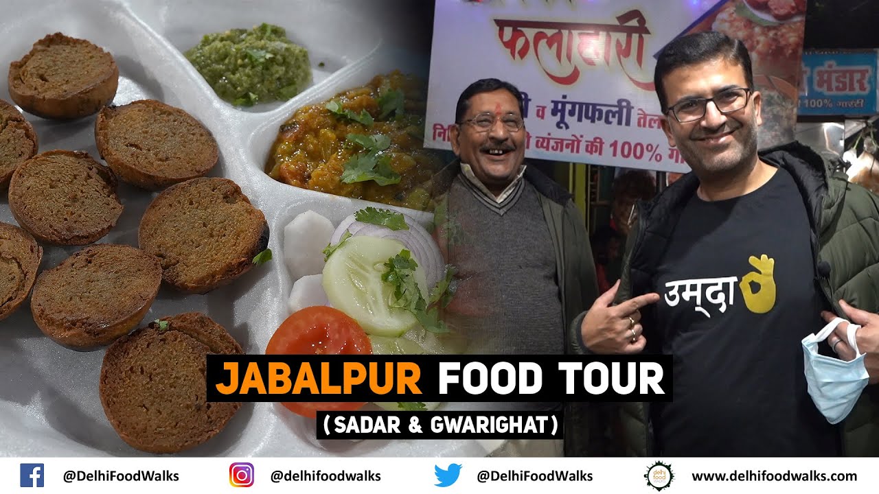 JABALPUR Street Food Tour in Sadar/Gwarighat IEgg Dosa, Herbal Laddu