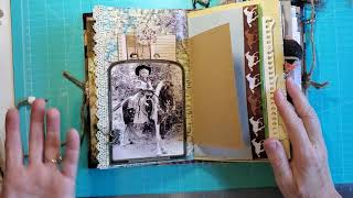 Completed Horse Junk Journal Flip Through