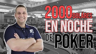Con 120 dólares gané 2000 dólares en una noche / #Pokersensei #Pokerflorida