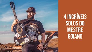 4 INCRÍVEIS SOLOS DE PAGODE DO MESTRE GOIANO!!!!!