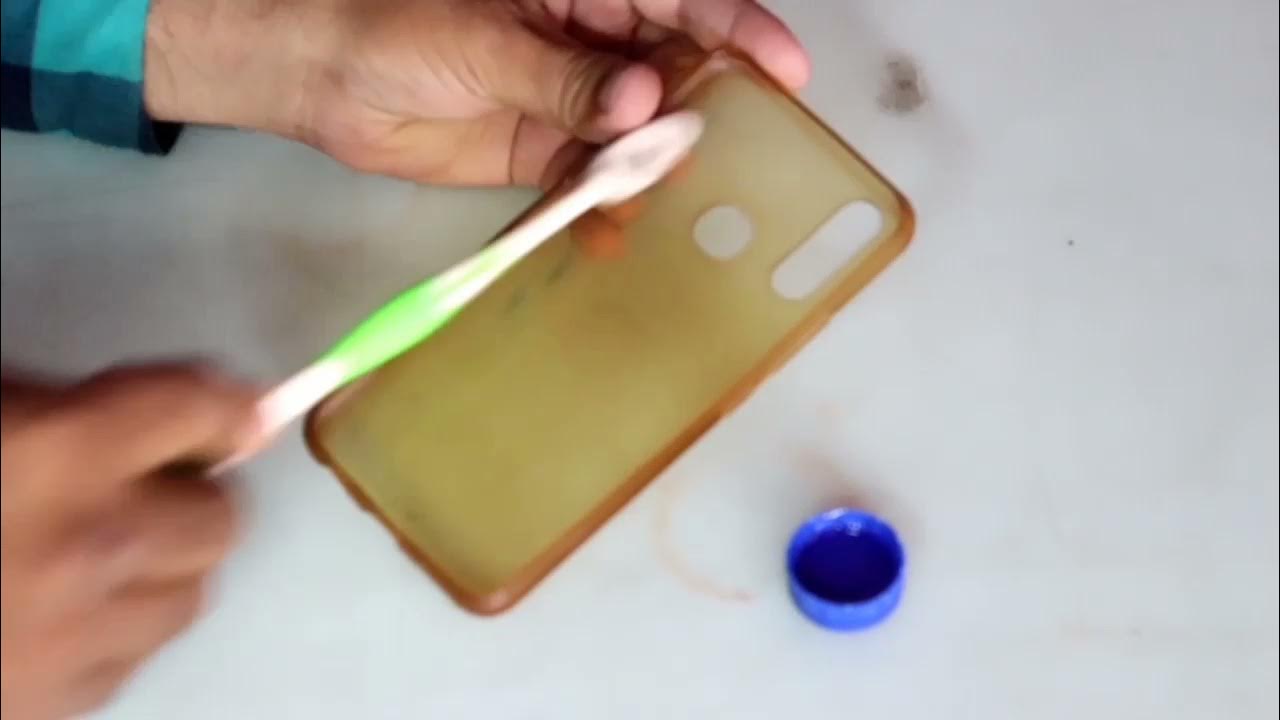 how to clean mobile back cover at home in hindi mobile cover saaf