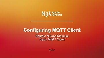 Configuring MQTT Client