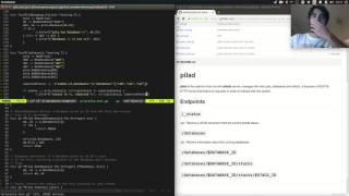live coding: working on piladb new endpoints
