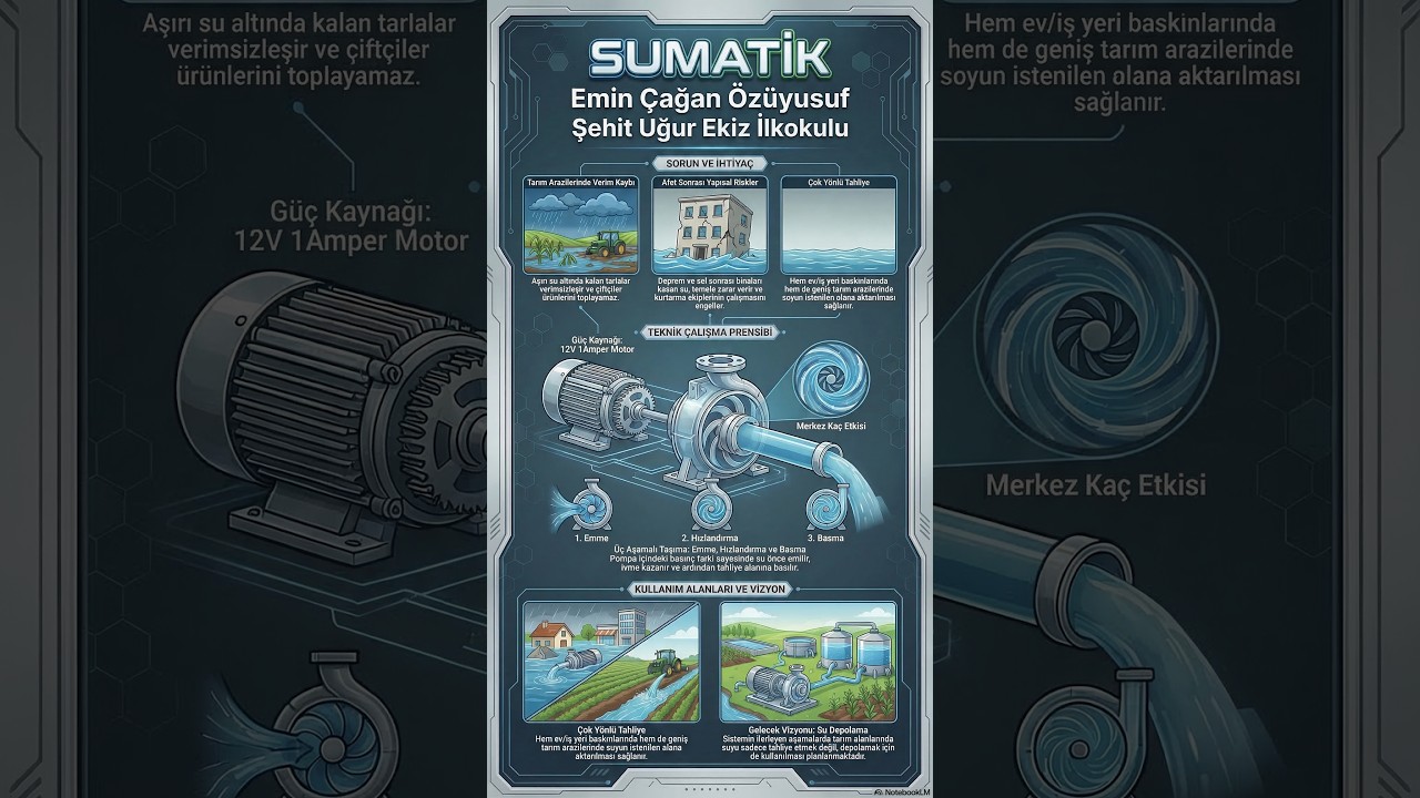 SUMATİK  Sel Felaketine Çözüm