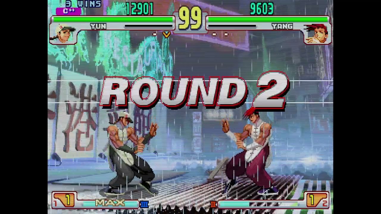 Street Fighter III: 3rd Strike - Yun vs. Yang 6 - YouTube