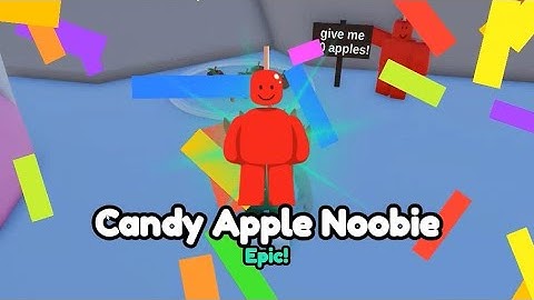 How to get CANDY APPLE Noobie in FIND THE NOOBIES Roblox [ Candyland Update ]