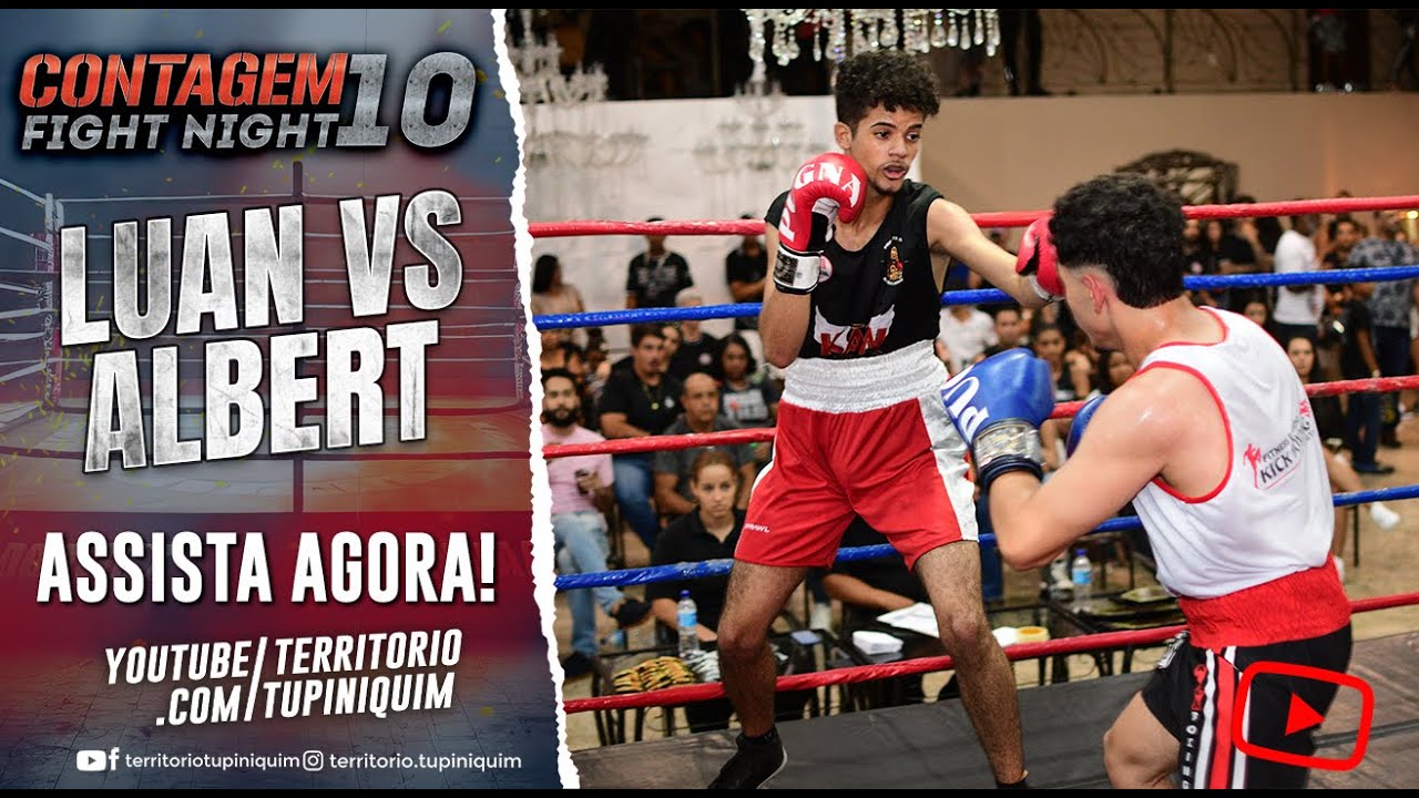 Albert vs Luan Monge - Contagem Fight Night 10 - YouTube