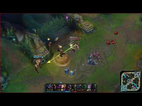 Perfect teamwork - eShin AP Varus - Game Highlights - Patch 6.12