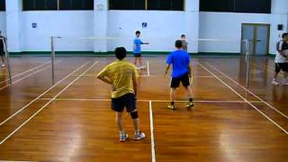 1010709聯合羽球隊8文志+玉蘭VS國正+武雄