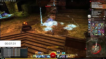 Guild Wars 2 - Ascalonian Catacombs (AC) Path 3 Elementalist Solo [15:40]