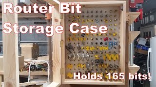 Router Bit Storage Case