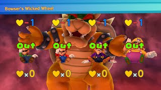 Mario Party 10 - Luigi, Mario, Waluigi, Wario vs Bowser - Chaos Castle