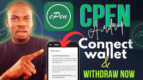 CPEN | How to link BSC wallet address on Cpen mining app #cpen