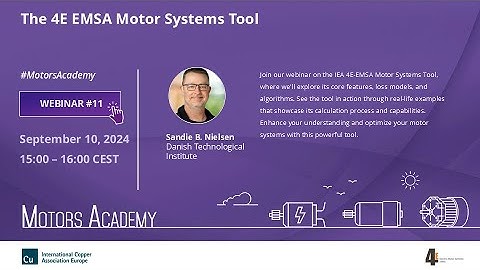 The 4E EMSA Motor Systems Tool