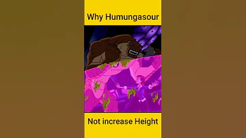 Why Humungasour Can't Increase Height | #humungousaur #ben10 #ultimatrix #omnitrix #shorts #alienx