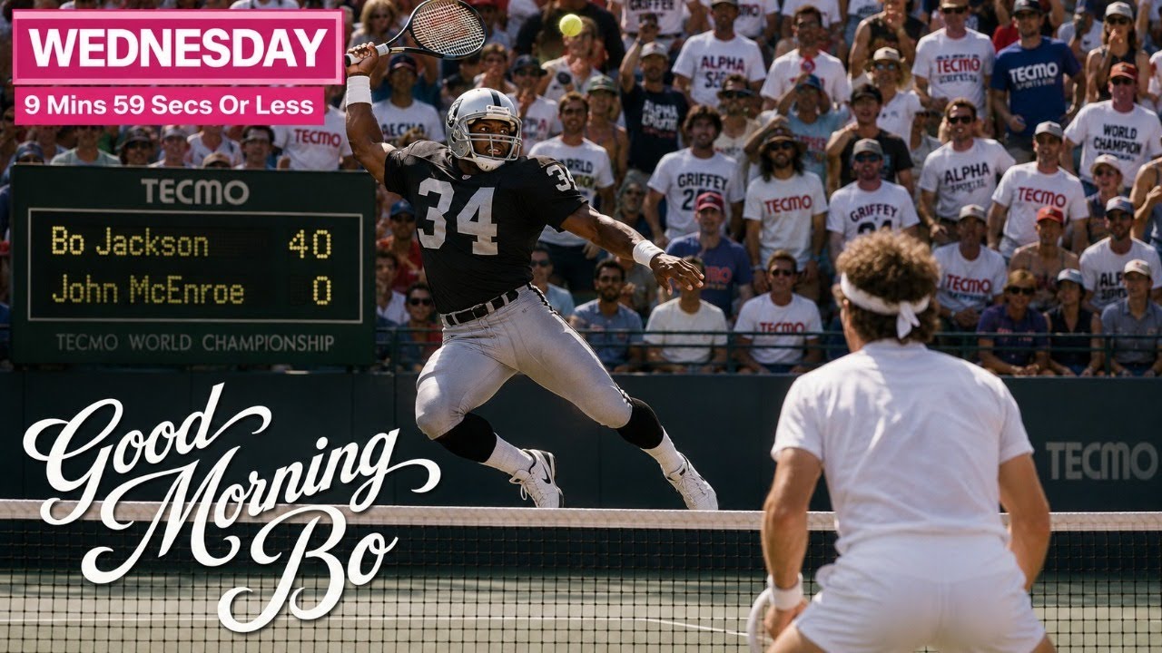 Bo Jackson Battle Arena Wednesday Show | Good Morning Bo! 9 Minute Edition 📱