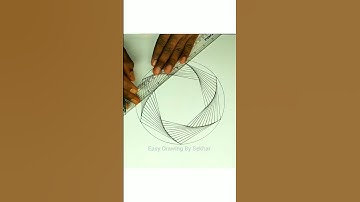 #shorts || Geometric Pattern || Relaxing Drawing