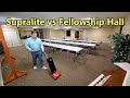 Riccar Supralite Vacuuming Fellowship Hall With Surprise Ending