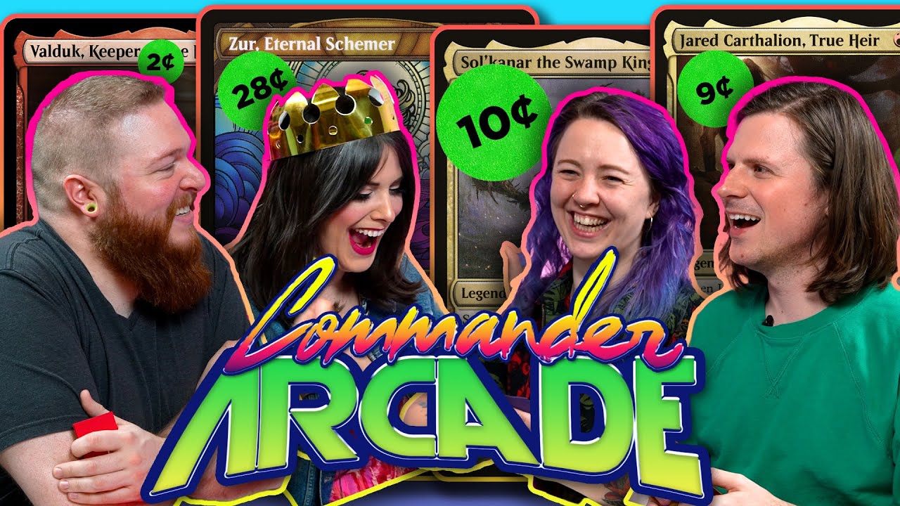 Janky Commander Decks! MTG Gameplay 💰 Valduk vs. Zur vs. Sol'kanar vs. Jared | Commander Arcade #5 thumbnail
