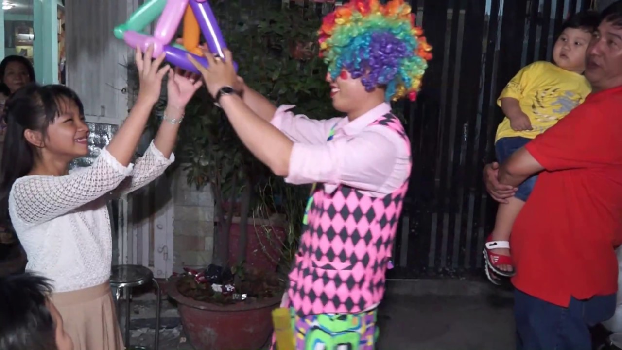 Cho Thuê chú hề bong bóng biểu diễn cực vui nhộn | Vela Party | 096.320.7551