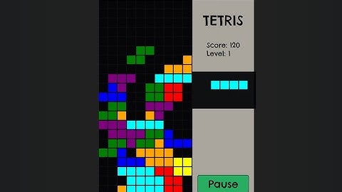 Simple Tetris In JavaScript With Source Code | Source Code & Projects