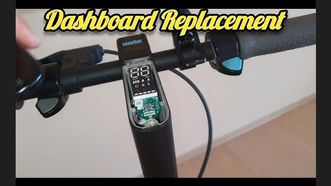Ninebot Max G30 Dashboard Replacement!